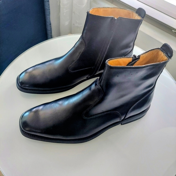 Georgio Brutini Fielding Mens Black Genuine Leather Upper Sz 9.5 main image 8